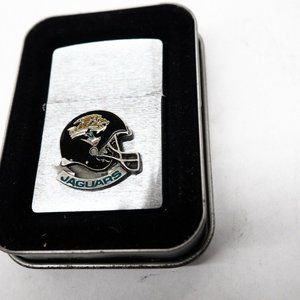 Retired NFL Jacksonville Jaguars Iconic Enameled Helmet Zippo Lighter